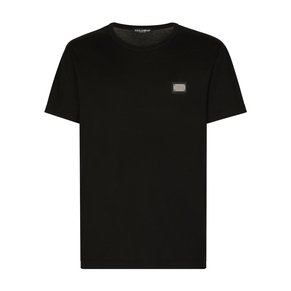 Dolce & Gabbana Cotton T-shirt with branded tag