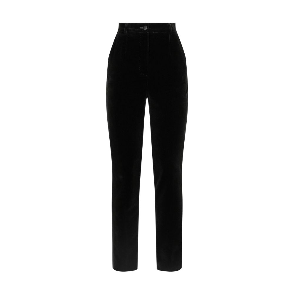 Dolce & Gabbana Velvet tailored pants