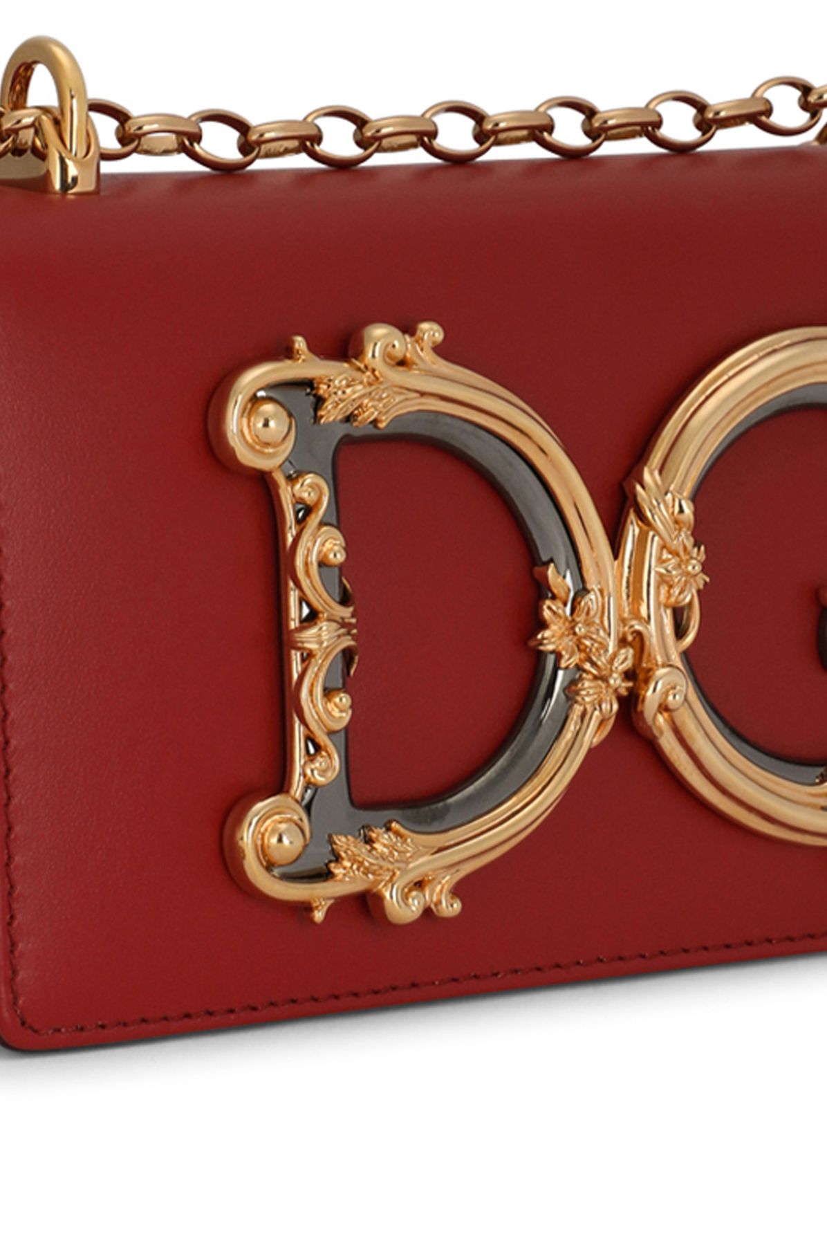 Dolce & Gabbana Calfskin DG Girls phone bag