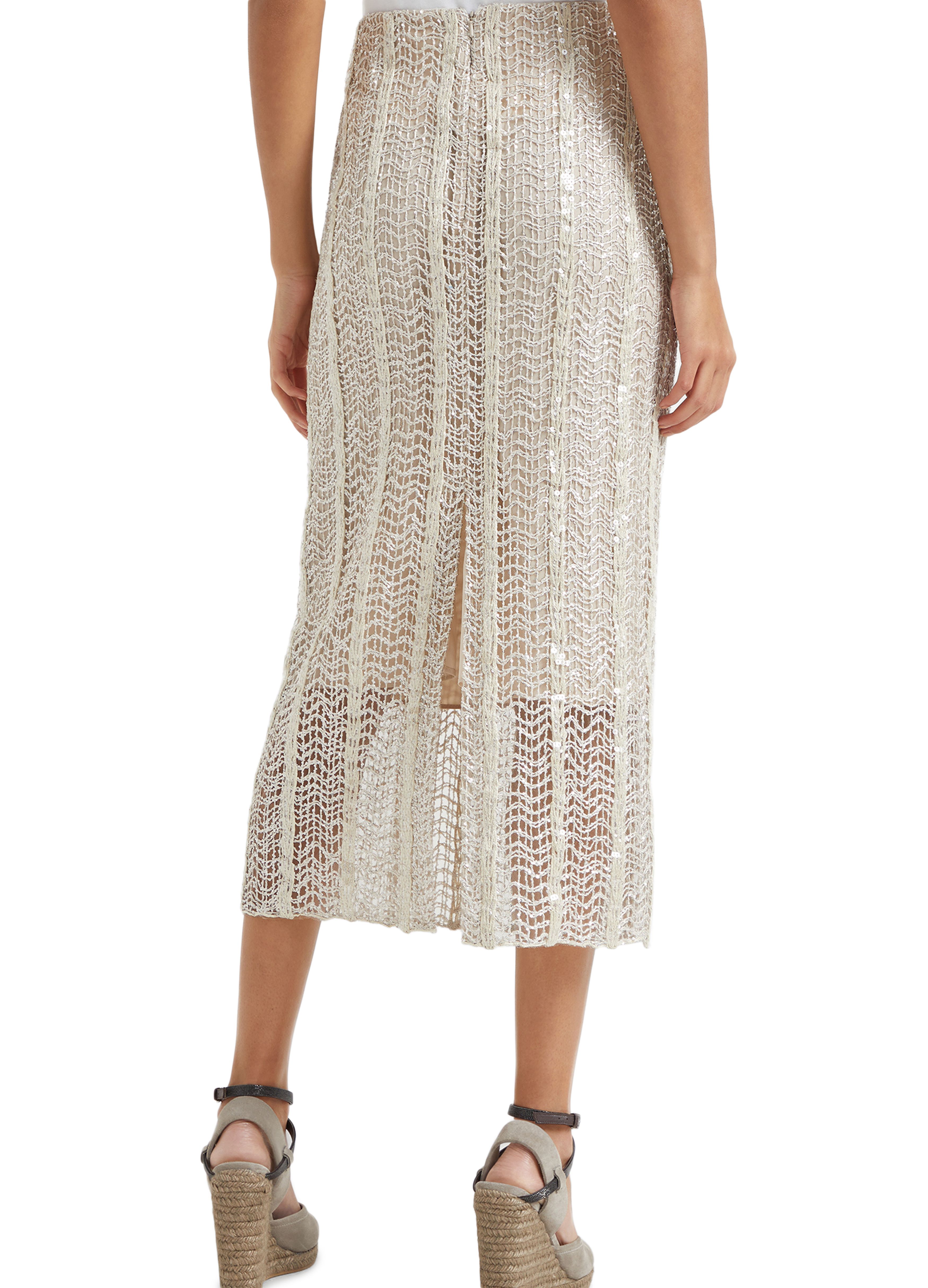 Brunello Cucinelli Column skirt