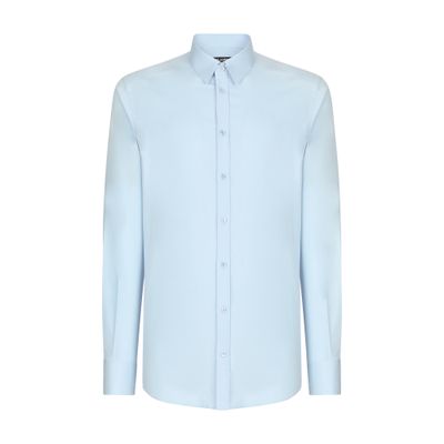 Dolce & Gabbana Stretch poplin Gold-fit shirt