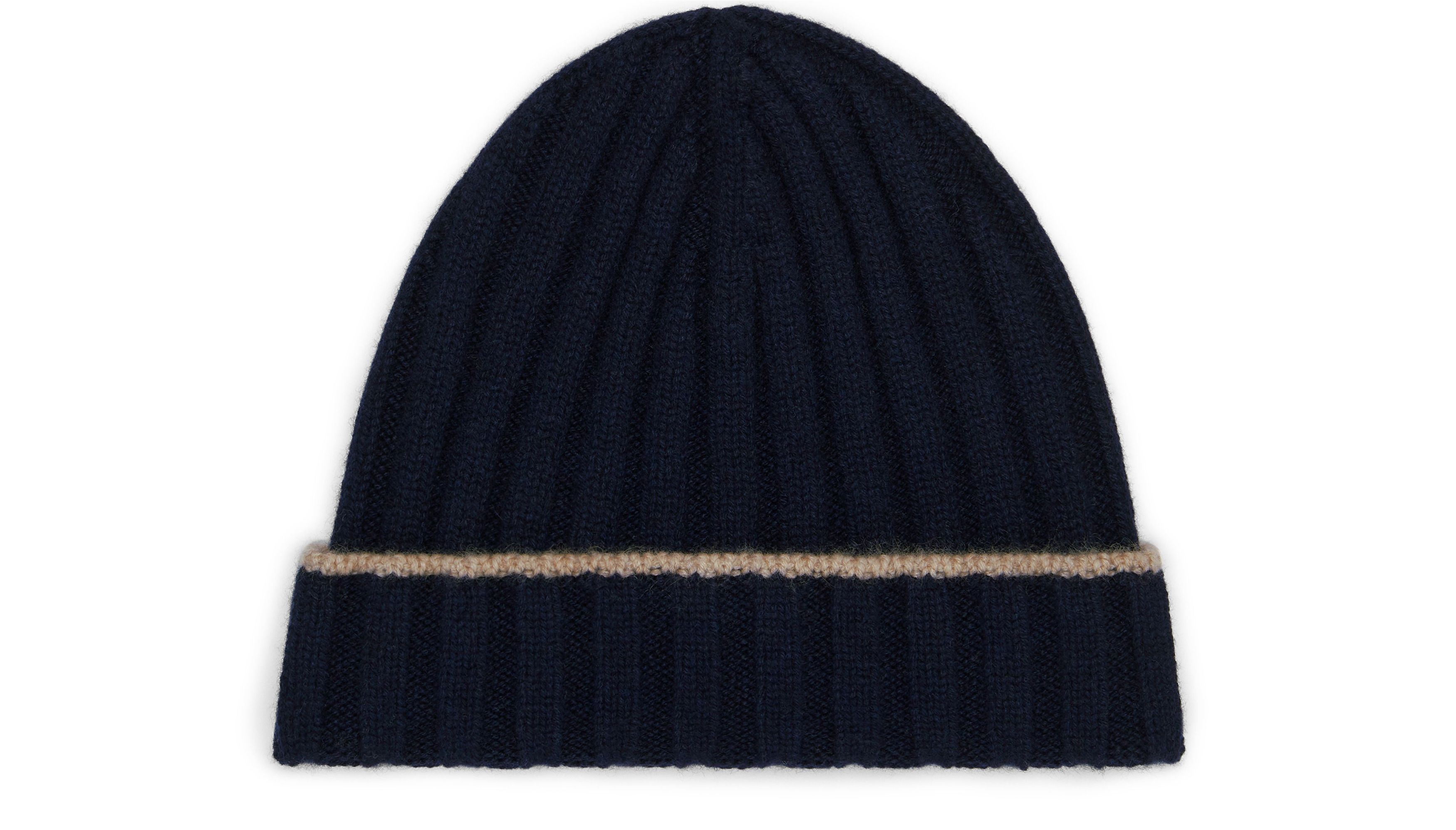 Brunello Cucinelli Cashmere rib knit beanie