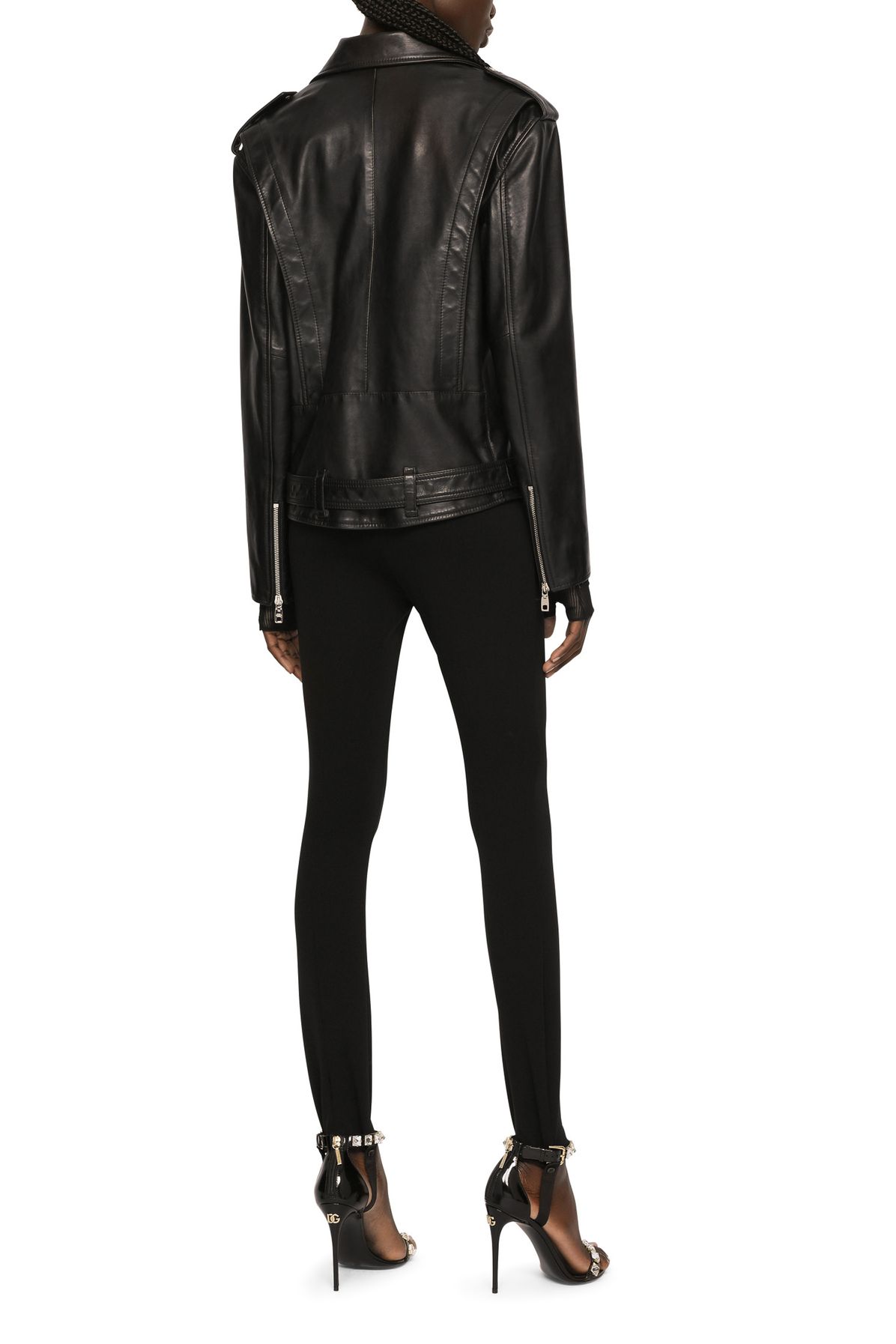 Dolce & Gabbana Leather biker jacket