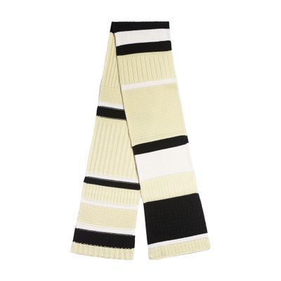 Barrie Textured cashmere scarf