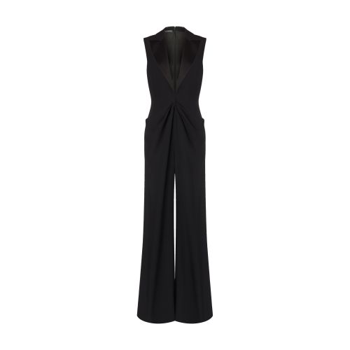 Alberta Ferretti Enver satin jumpsuit