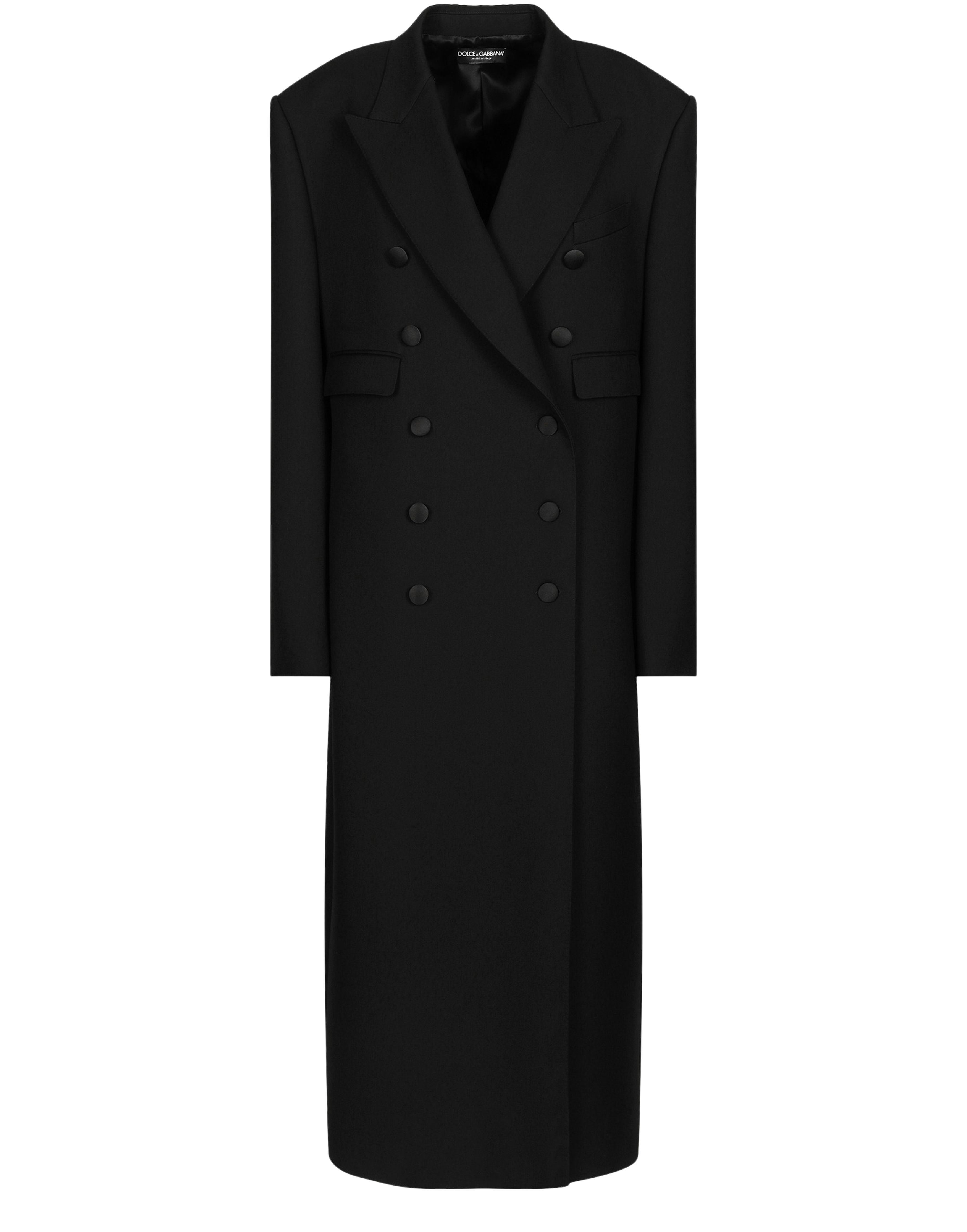 Dolce & Gabbana Double breasted tuxedo long coat