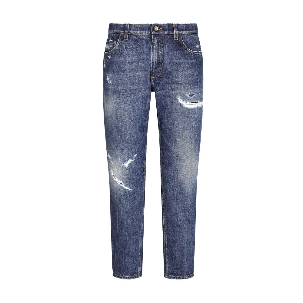 Dolce & Gabbana Loose stretch denim jeans