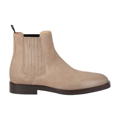 Brunello Cucinelli Suede chelsea ankle boots