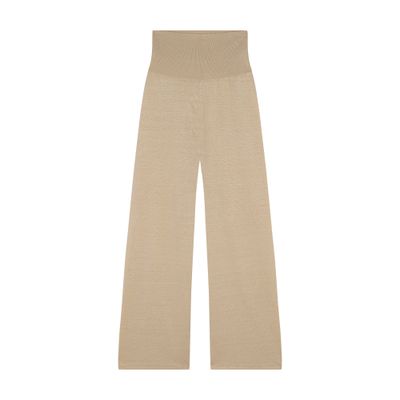 Cortana Botanica linen knit pant