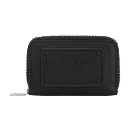 Dolce & Gabbana Small zip-around calfskin wallet