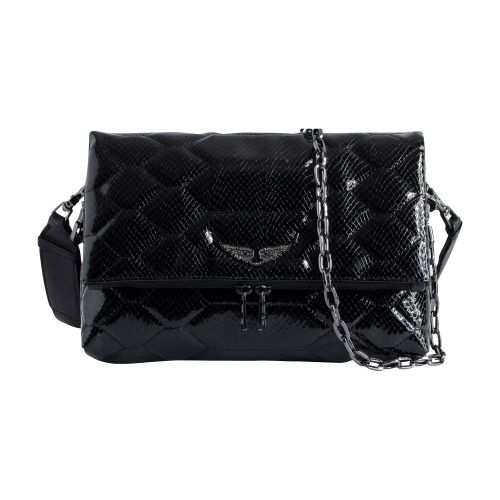 Zadig & Voltaire Rocky Glossy Wild Quilted Bag