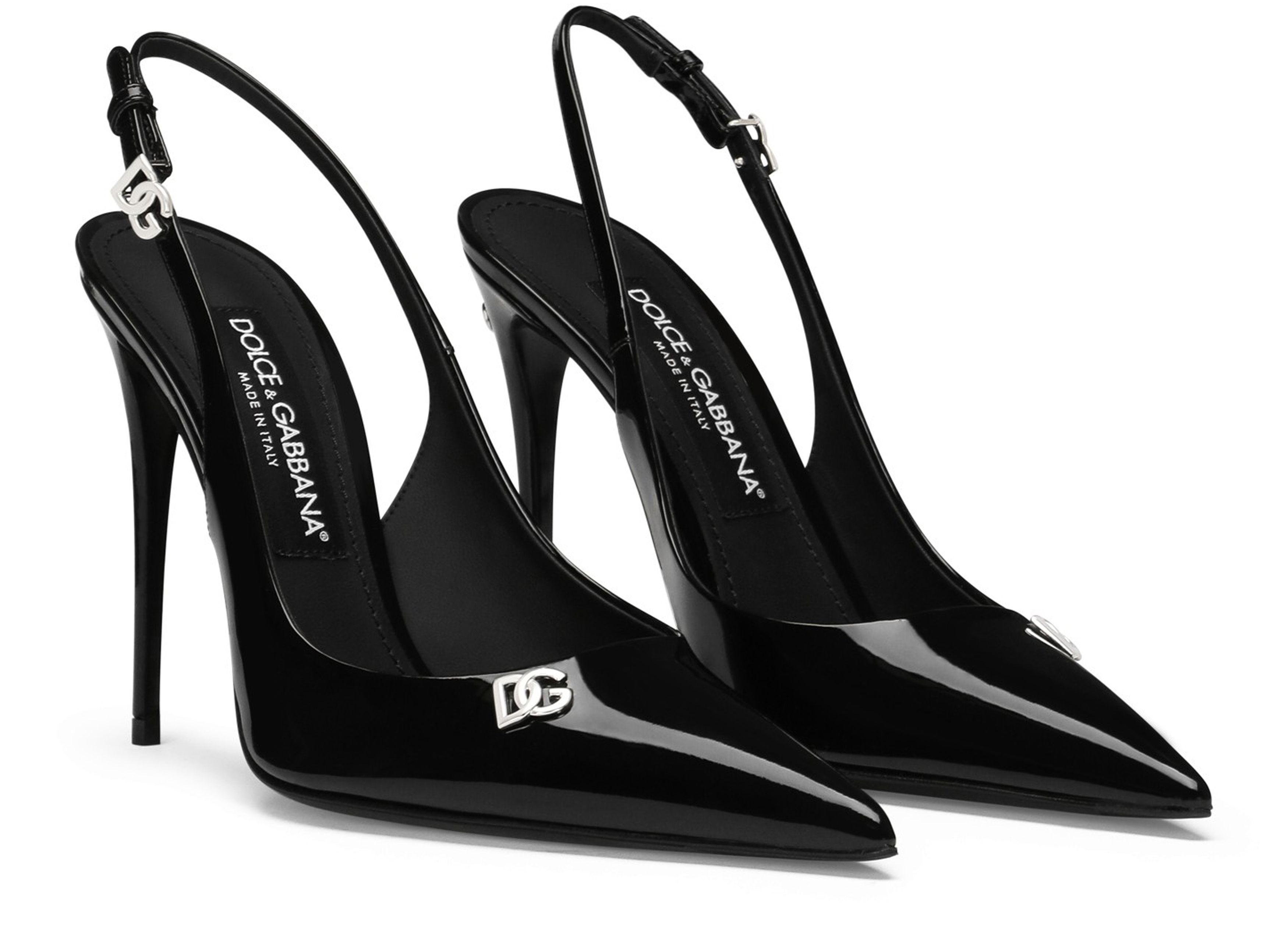Dolce & Gabbana Patent leather slingbacks