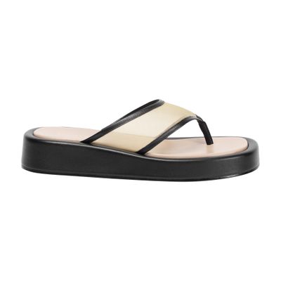 Elleme Mesh Platform Thong Sandal