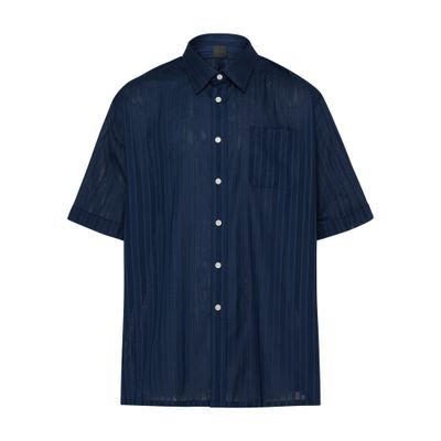 Givenchy Shirt in cotton voile with stripes