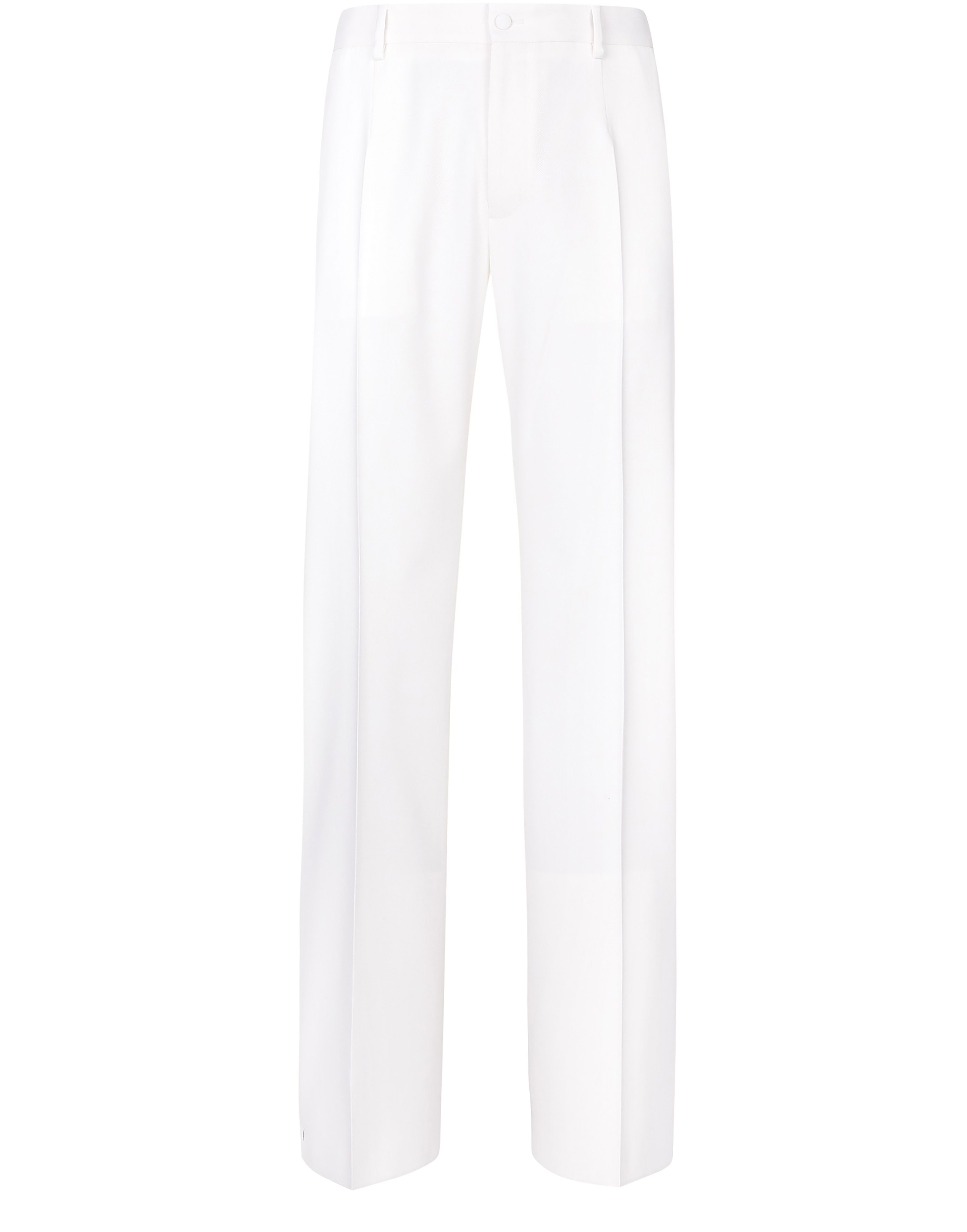 Dolce & Gabbana Stretch wool straight-leg pants