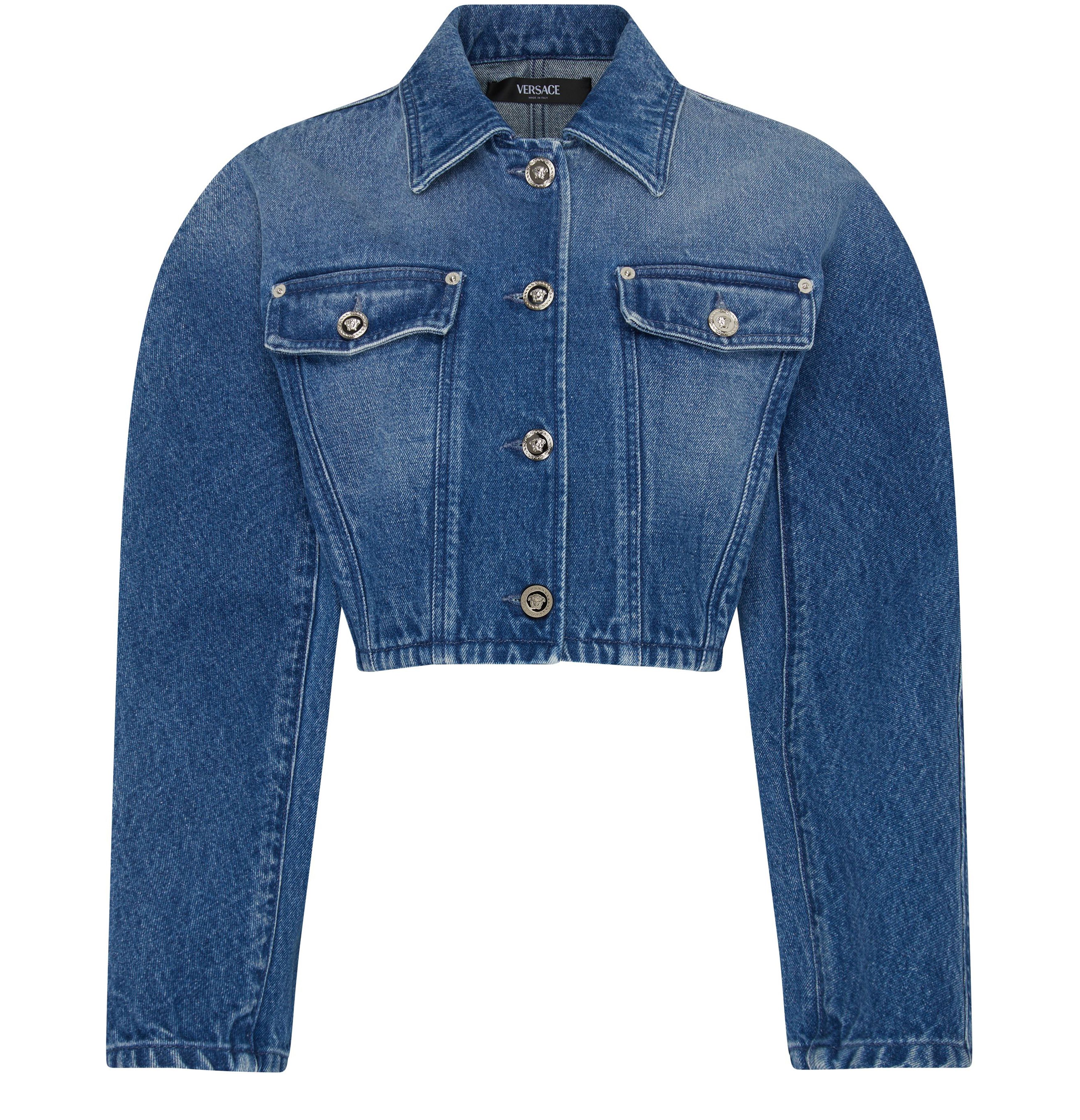 Versace Short denim jacket