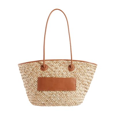  Large straw basket