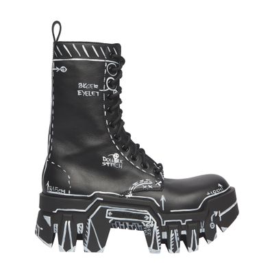 Balenciaga Bulldozer Ankle Boots