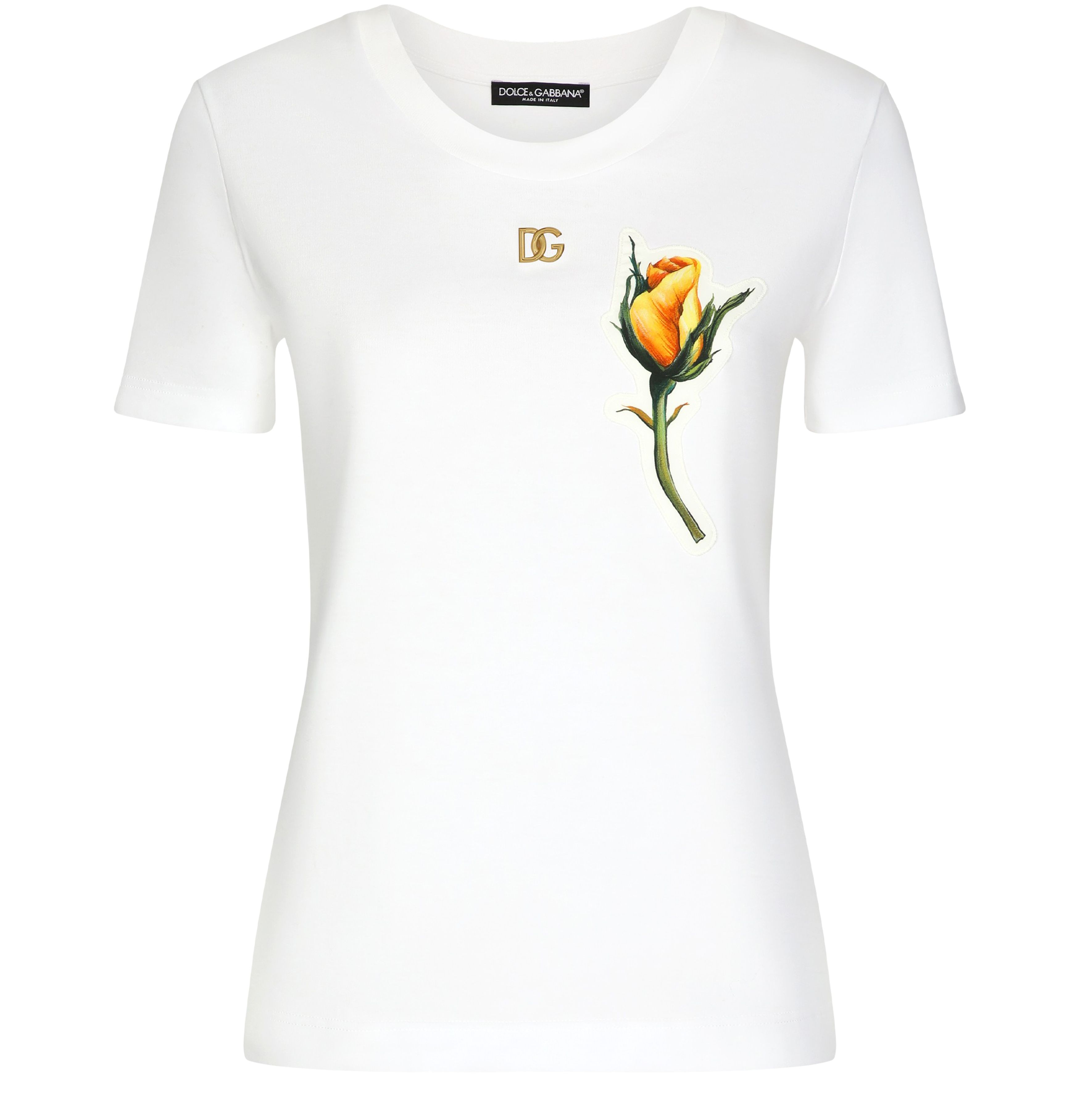 Dolce & Gabbana Jersey T-shirt with DG logo