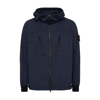 Stone Island Packable jacket with logo patch