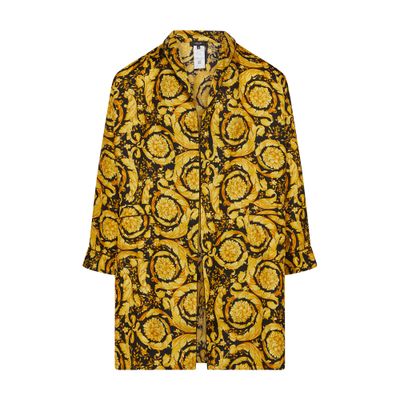 Versace Baroque silk robe