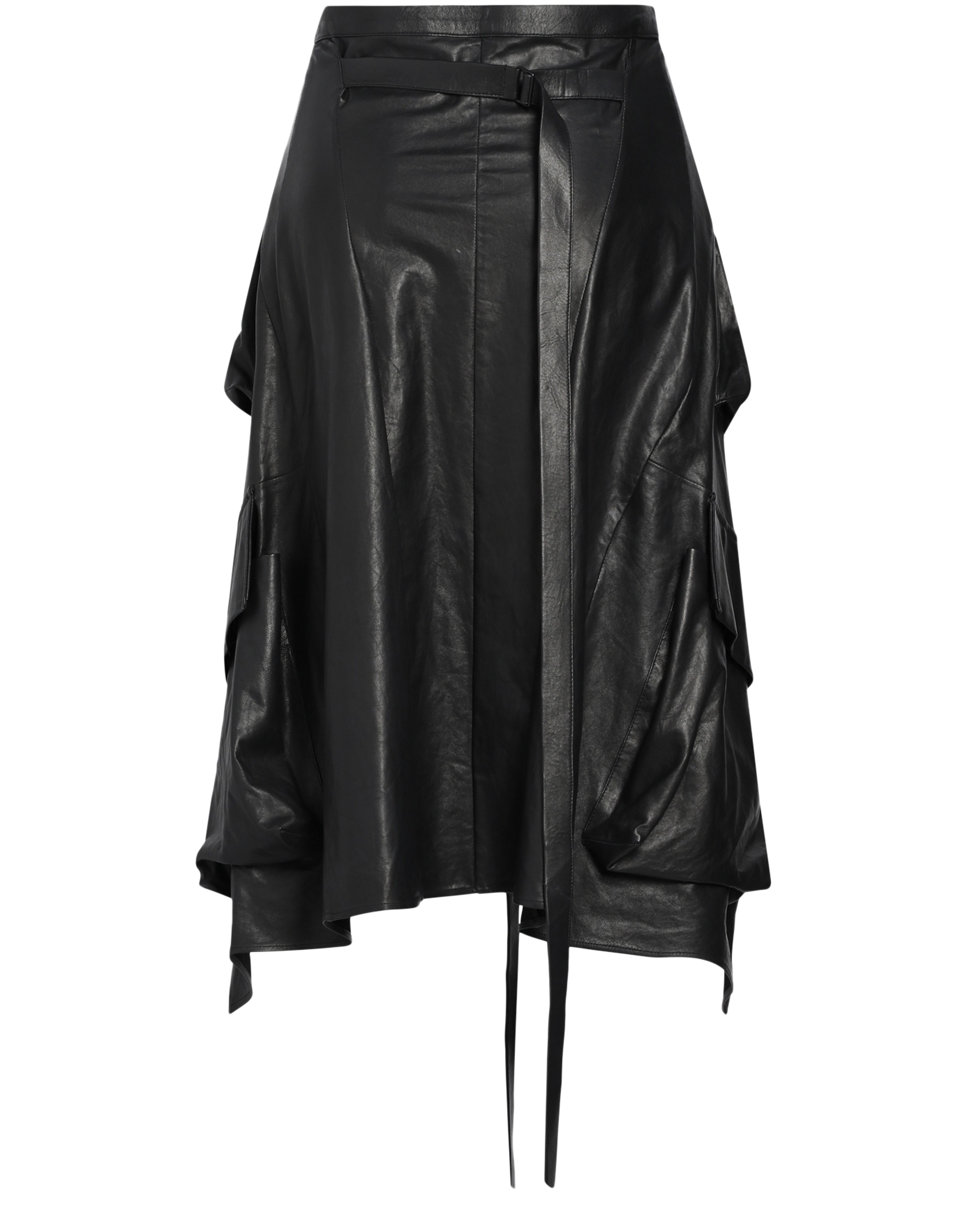 Ann Demeulemeester Eska fluid cargo apron skirt