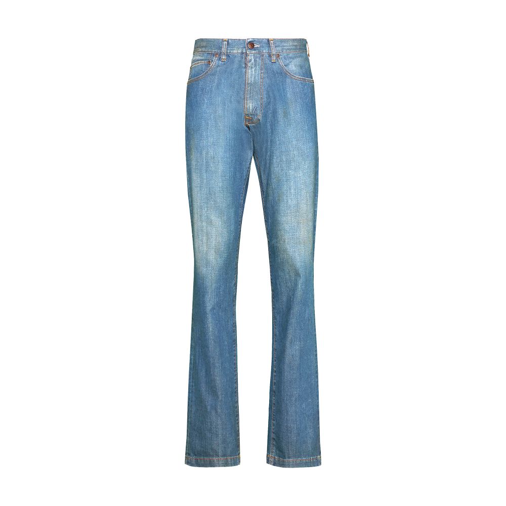 Maison Margiela Americana wash turn-up jeans