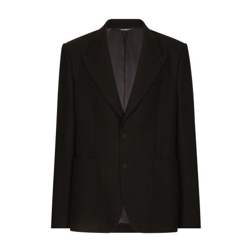 Dolce & Gabbana Single-breasted jersey jacket