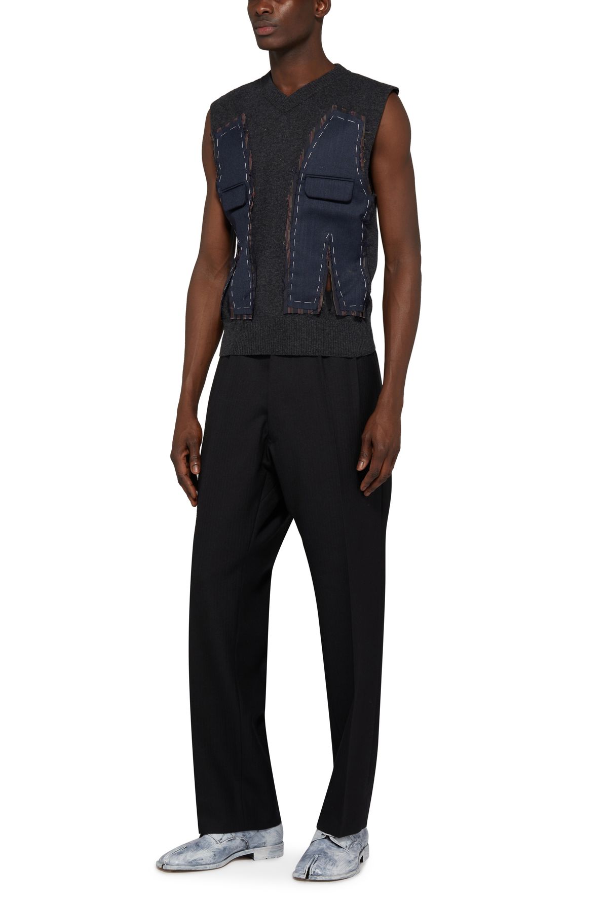 Maison Margiela Décortiqué knit gilet