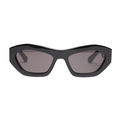 Bottega Veneta Hexagonal sun glasses