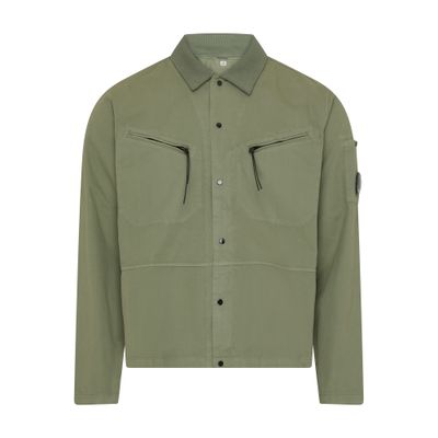 CP COMPANY Gabardine buttoned shirt