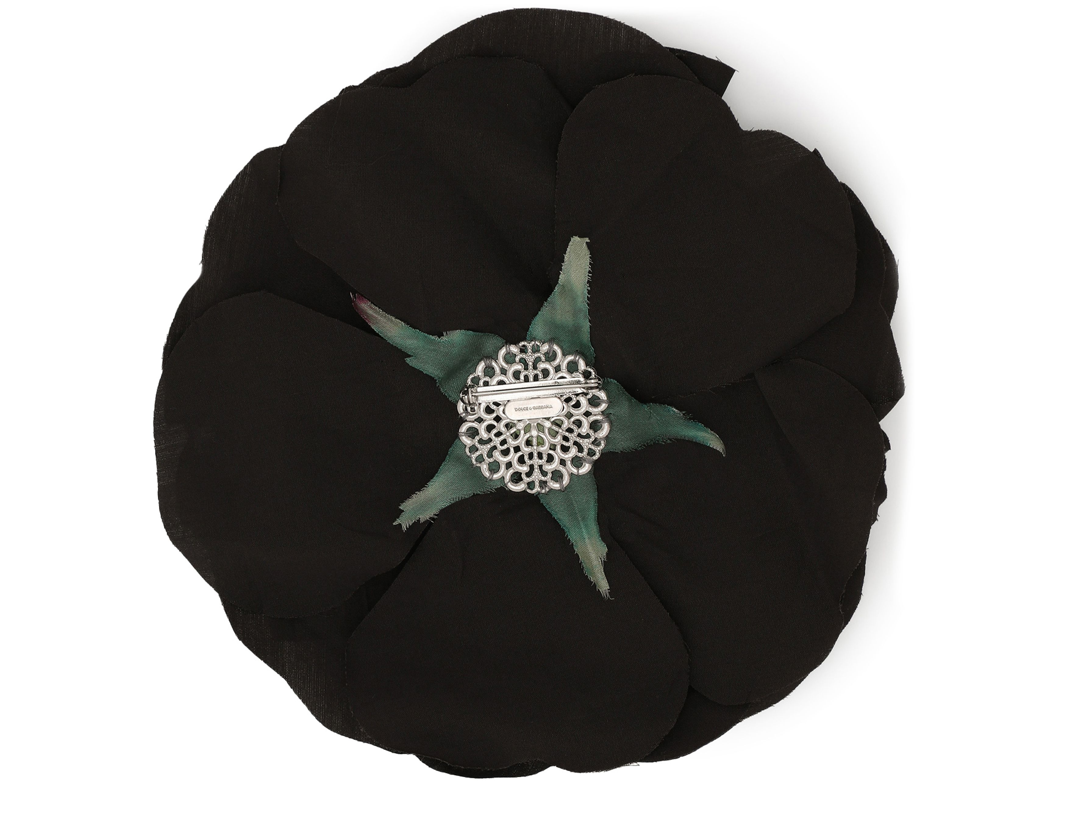 Dolce & Gabbana Floral poplin brooch