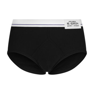 Dolce & Gabbana Fine-rib cotton Brando briefs