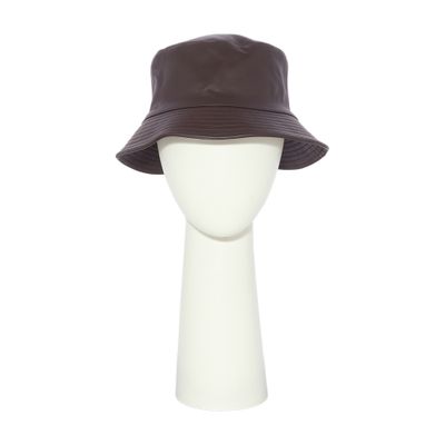 Yves Salomon Lambskin leather bucket hat
