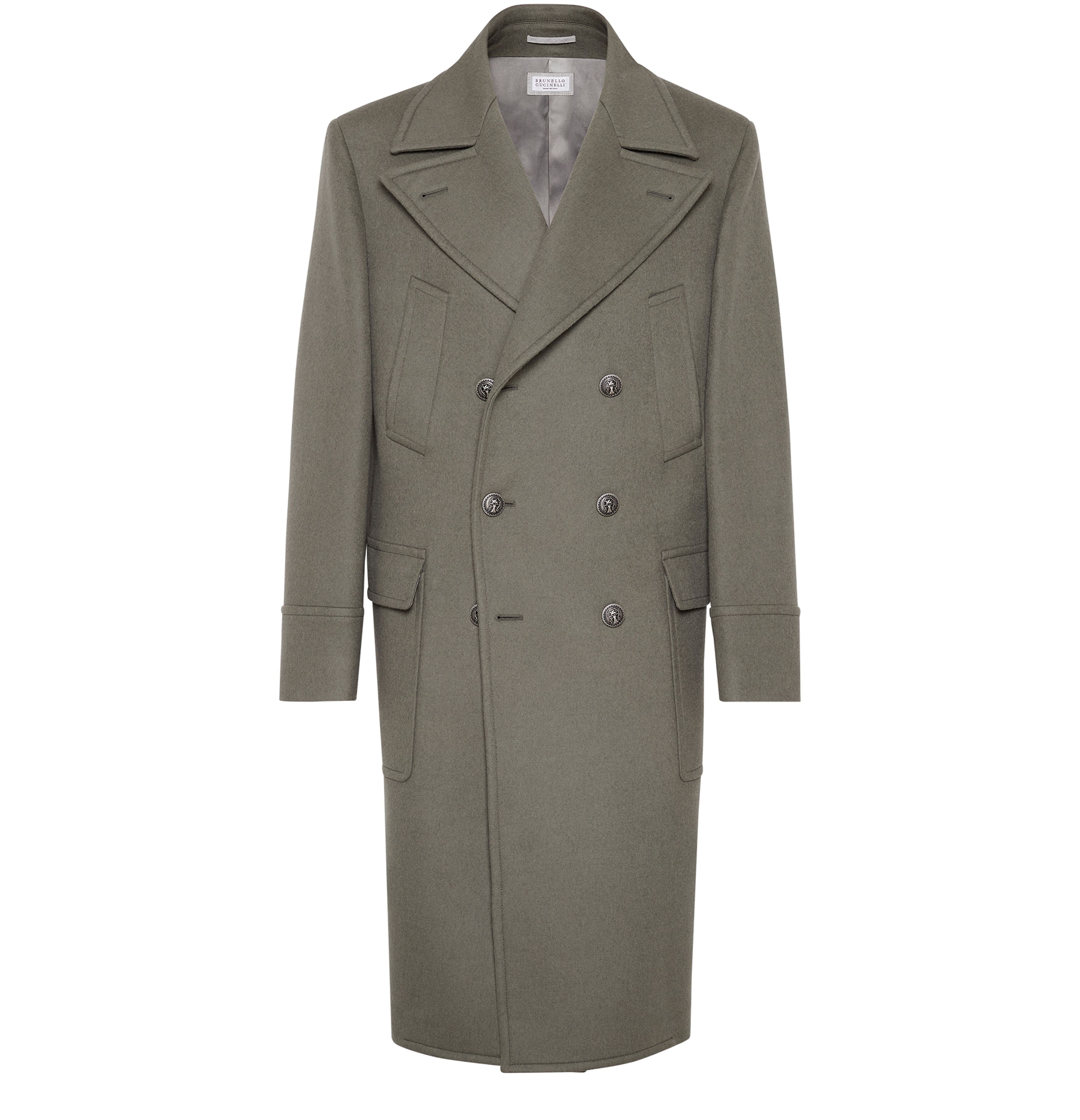 Brunello Cucinelli One-and-a-half-breasted coat