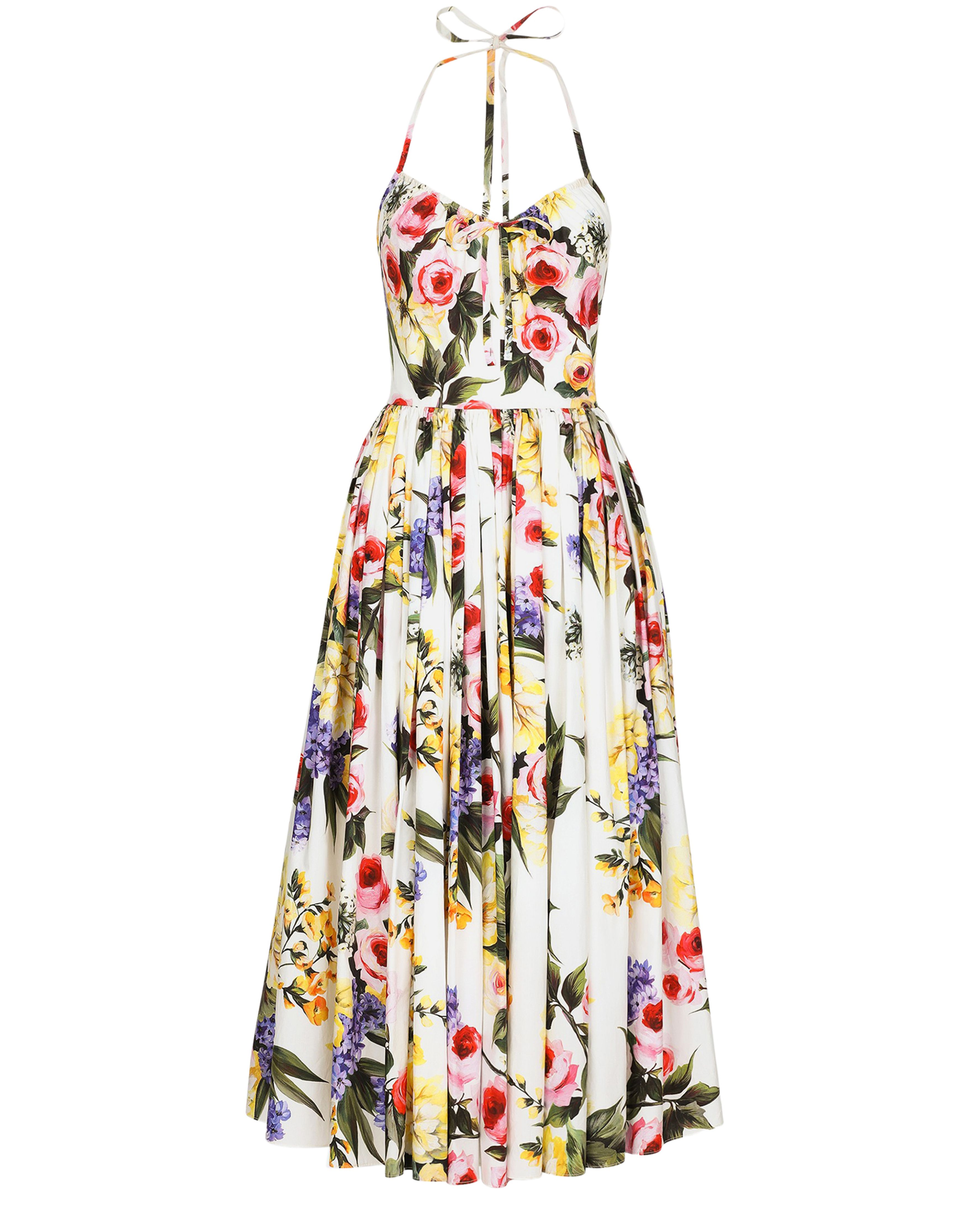 Dolce & Gabbana Calf-length cotton dress