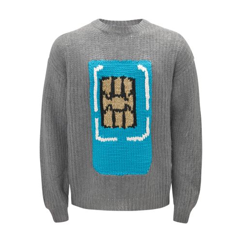  Sim card crewneck jumper