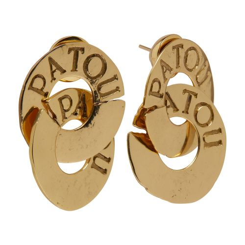 Patou Antique Coins Double Earrings