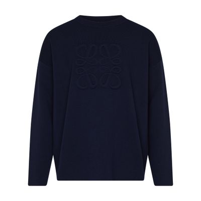 Loewe Sweatshirt with debossed Anagram logo