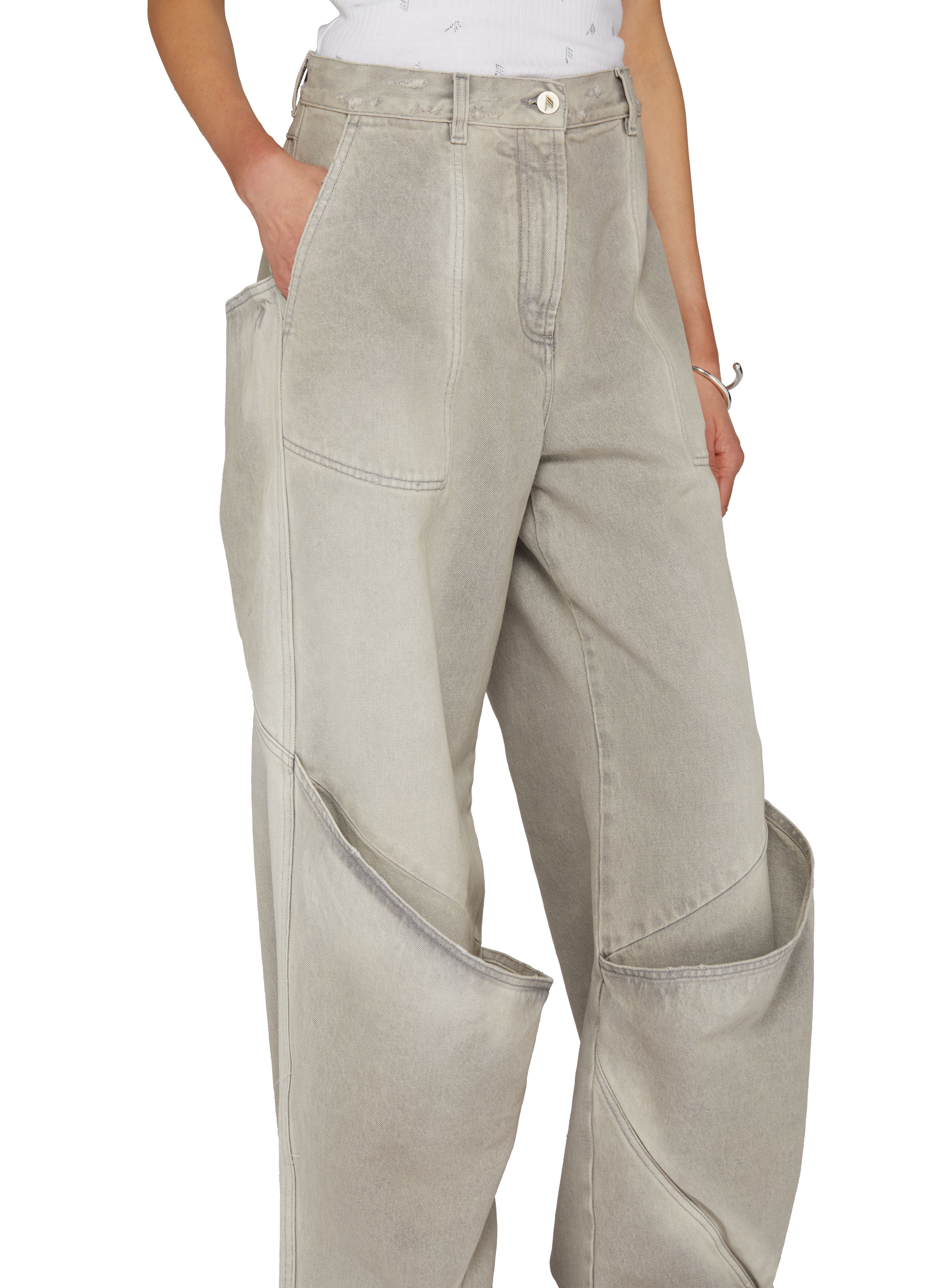 The Attico Long trousers