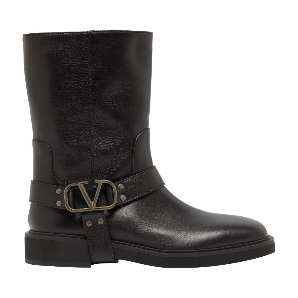 VALENTINO GARAVANI Vlogo Signature biker boots