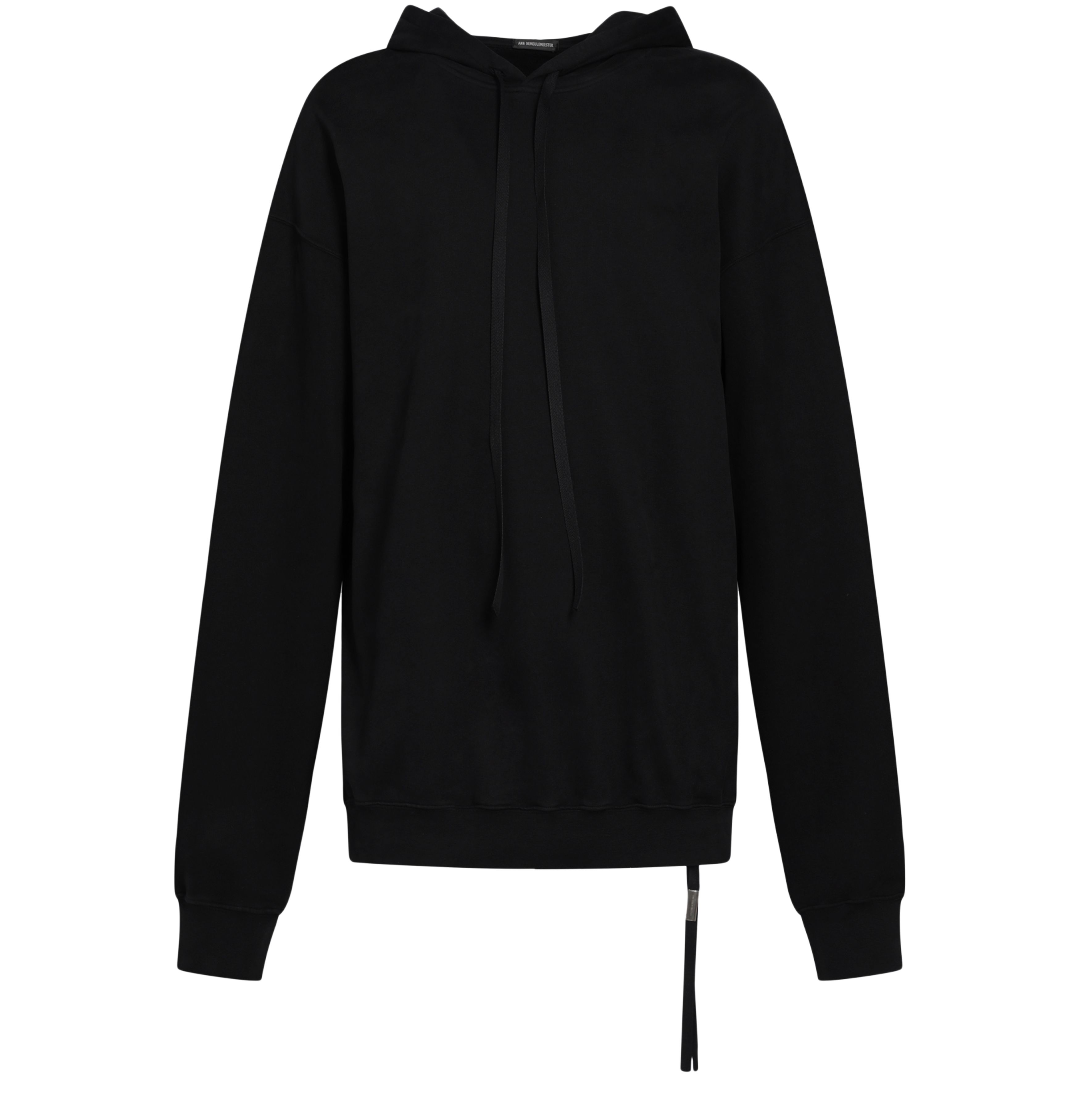 Ann Demeulemeester Ollie high comfort hoody Handwriting print brush