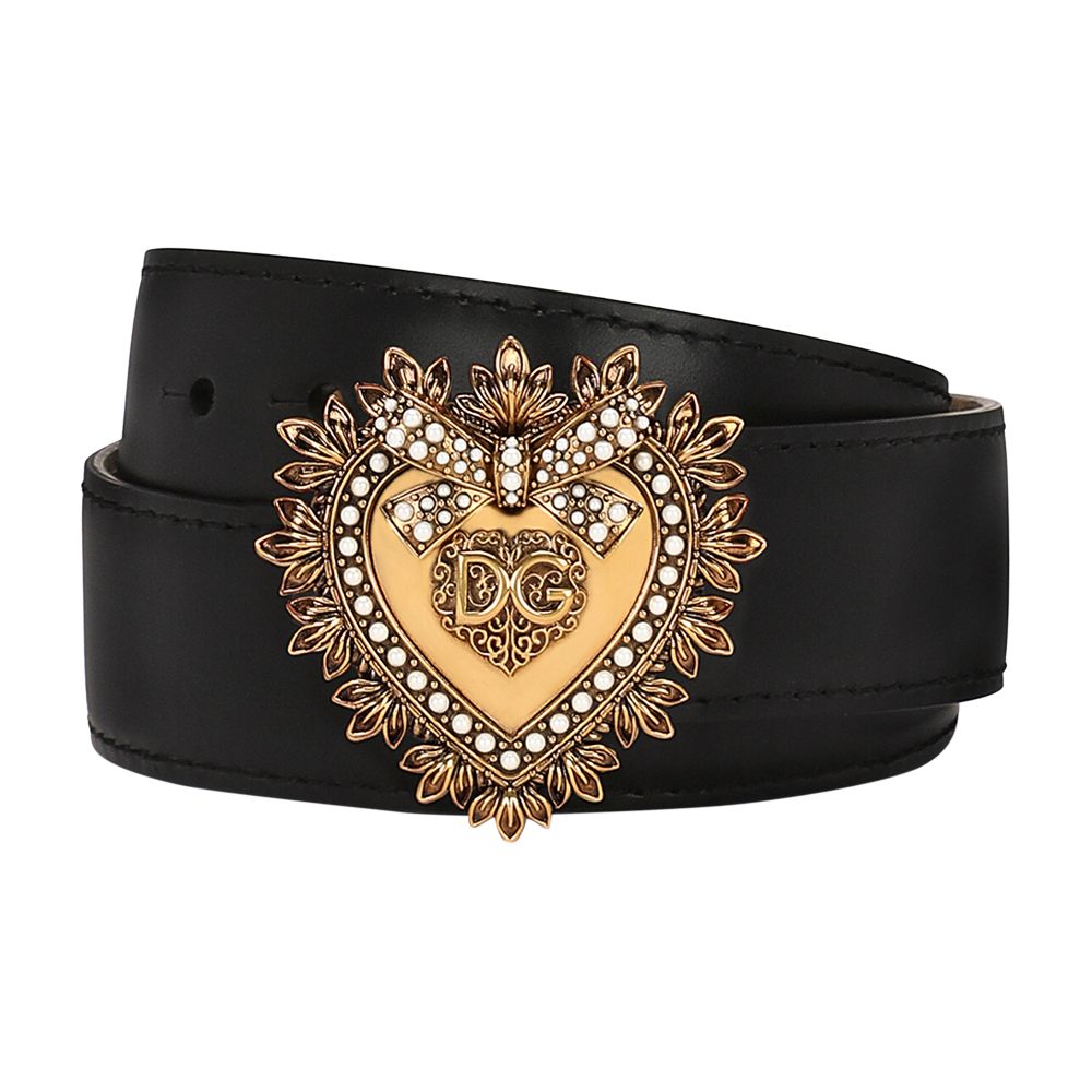 Dolce & Gabbana Leather Devotion belt