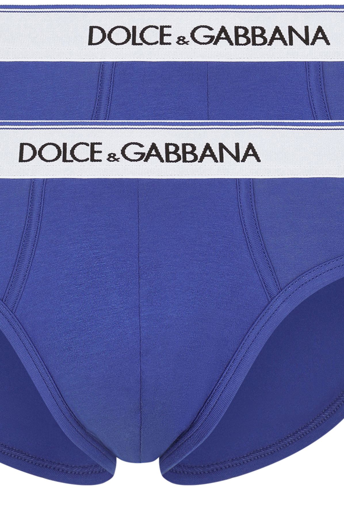 Dolce & Gabbana Two-Pack Medium Jersey Cotton Bi-Elastic Briefs