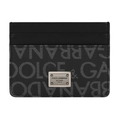 Dolce & Gabbana Jacquard card holder