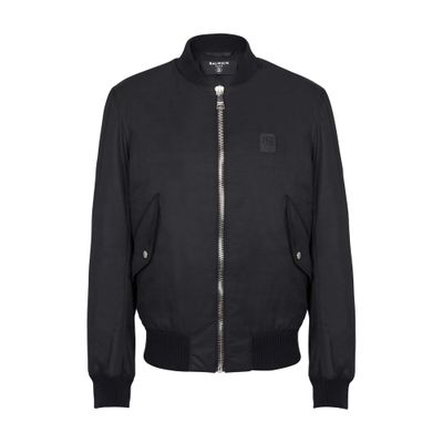 Balmain Balmain PB nylon bomber jacket