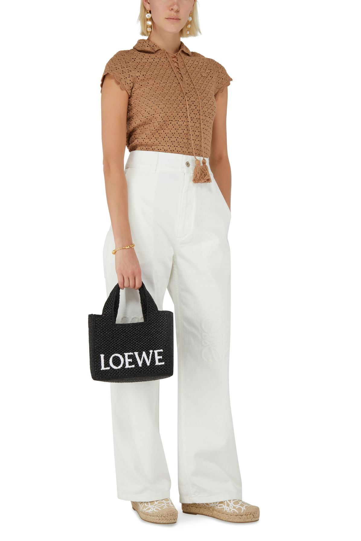 Loewe Small tote bag with logo