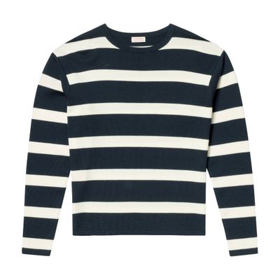  Striped traceable wool sweater