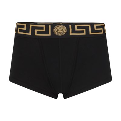 Versace Pack of two boxer shorts with Greca border