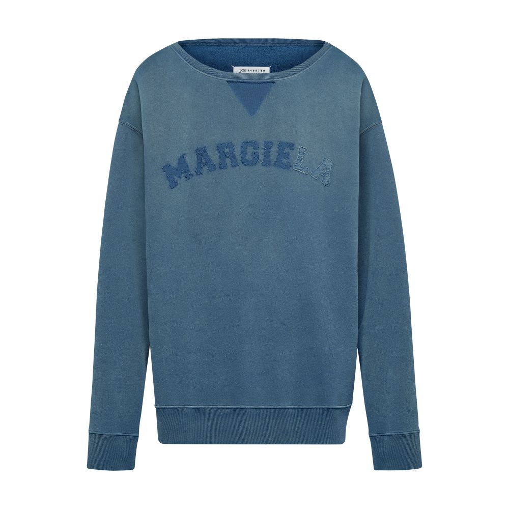 Maison Margiela Logo organic cotton sweatshirt